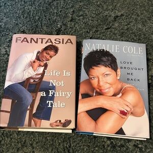 Fantasia and Natalie Cole Book Set